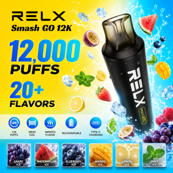 RELX SG悅刻 一次性拋棄式 12000口